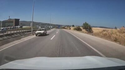 Çanakkale-Bursa karayolunda saat 10.46 sularında meydana gelen bir olayda, bir