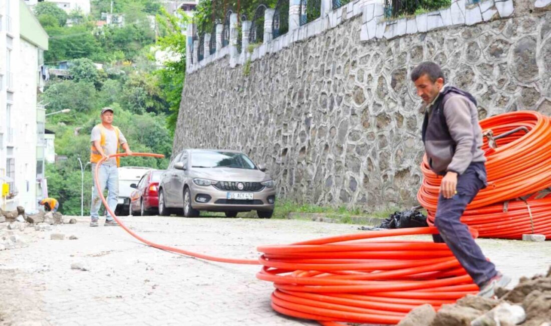 Samsun’un Canik Belediyesi, 20 bin hane için yürüttüğü fiber optik