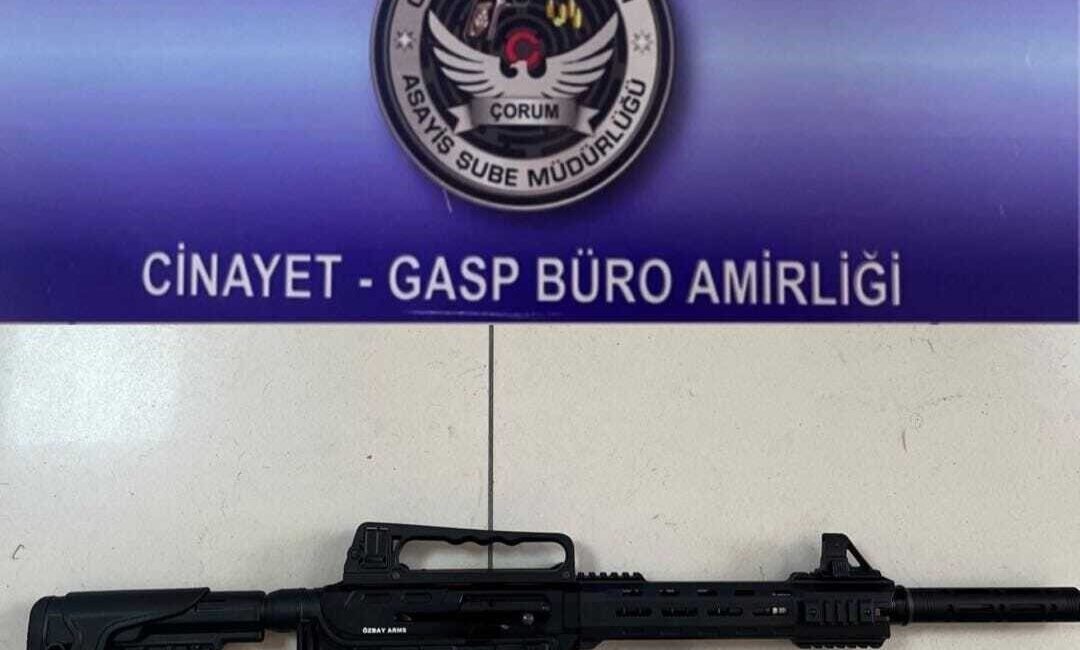 Çorum’da Emniyet Müdürlüğü ekipleri Tarafından Gerçekleştirilen Çalışmalar Sonucunda 2 Kişi