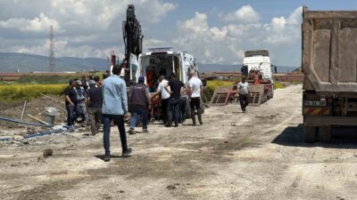 Çorum ilinde bir inşaat projesinin temel kazısı sırasında meydana gelen