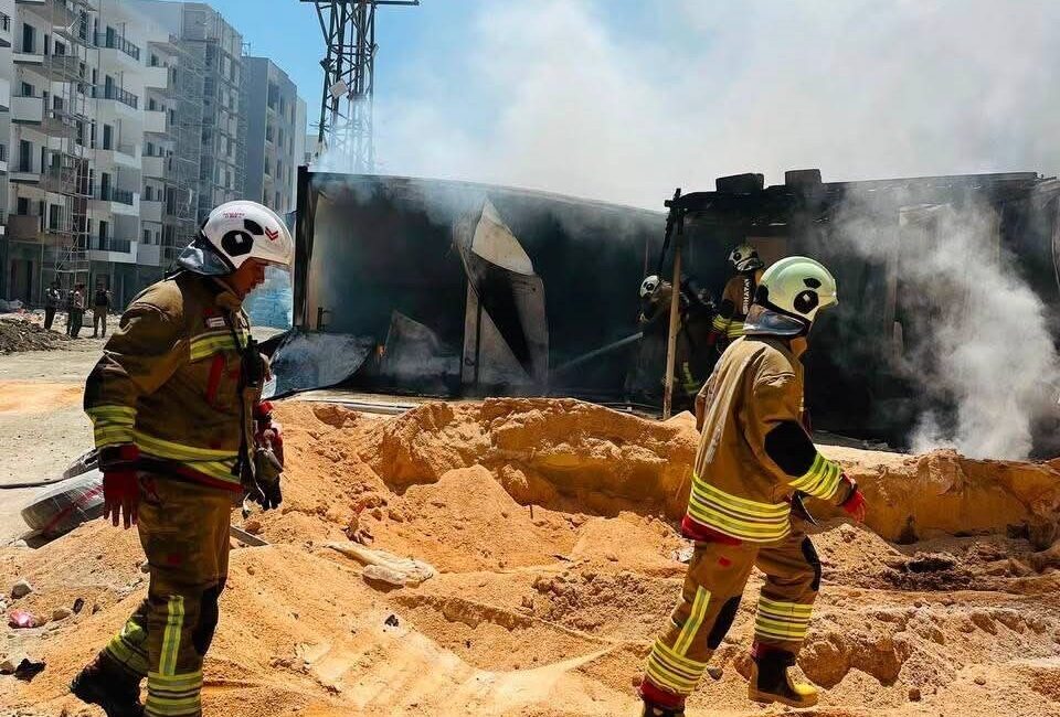 Hatay’ın Defne ilçesinde, yaşam alanlarına yakın bir noktada bulunan bir