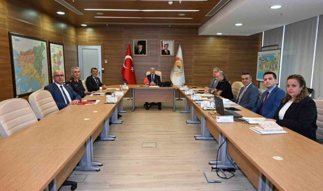 Denizli’de okul güvenliği konusunu ele alan İl Yürütme Kurulu, okullarda