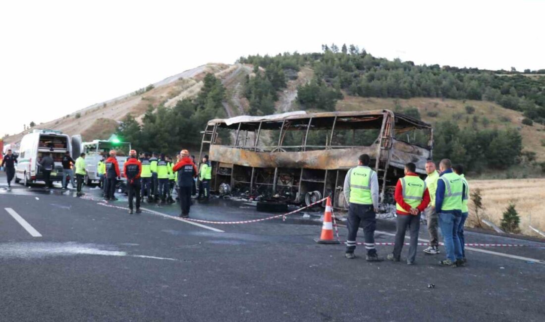 Denizli’nin Sarayköy ilçesinde meydana gelen trajik olayda, bir yolcu otobüsü