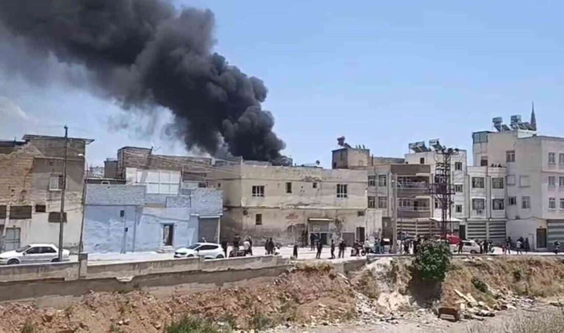 Şanlıurfa’daki bir depoda meydana gelen yangın, itfaiye ekiplerini harekete geçirdi.