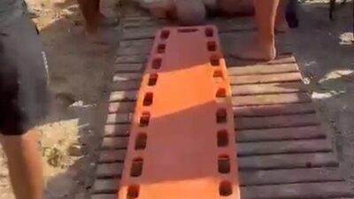 Didim ilçesinde 65 yaşındaki bir kişi denize girdikten sonra akıntıya