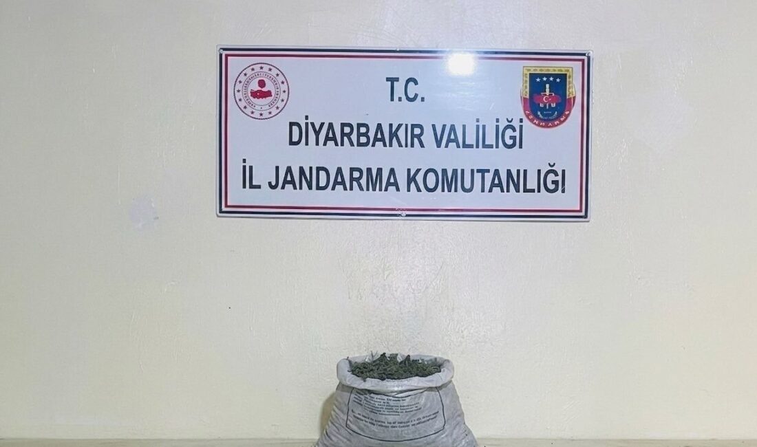 Diyarbakır’da gerçekleştirilen operasyonlarda toplamda 19 kilo 800 gram esrar maddesi