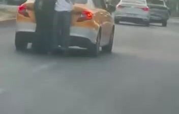 Yenişehir ilçesindeki bir olay, cep telefonu kamerasına yansıyarak gündeme geldi.