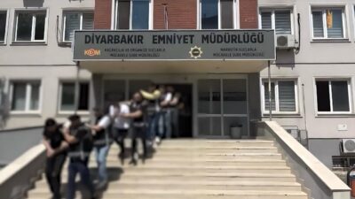 Diyarbakır ilinde, Kaçakçılık ve Organize Suçlarla Mücadele Şube Müdürlüğü’nün yürüttüğü