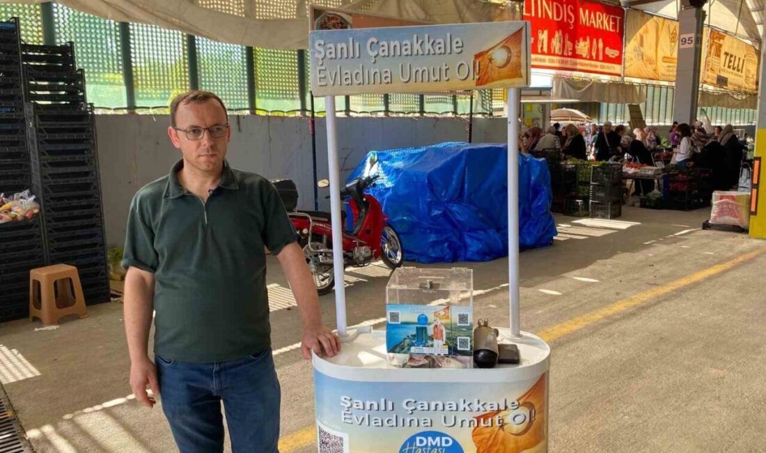 Çanakkale’de, Duchenne Musküler Distrofi (DMD) hastası bir çocuğa yardım için