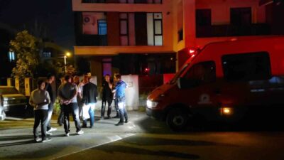 Düzce’de bir binada doğal gaz kokusu ihbarı alan vatandaşlar, giriş