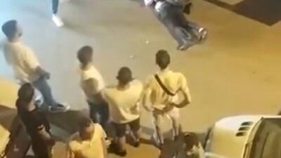 Bursa’da alkol denetimi yapan polis ekipleri, dur ihtarına uymayan bir