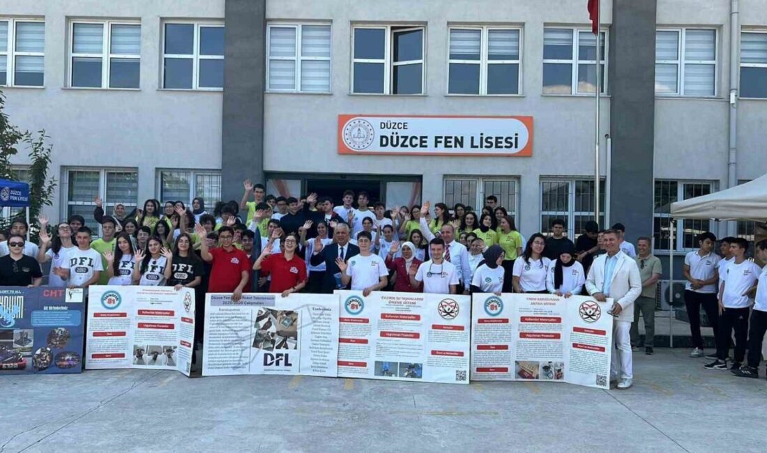 “Düzce’de Gerçekleşen Bilim, Kültür, Sanat ve Spor Şenliği’nde Öğrenciler Yenilikçi