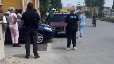 Edirne’de Dilaverbey Mahallesi Darül Hadis Caddesi’nde meydana gelen trafik kazasında,