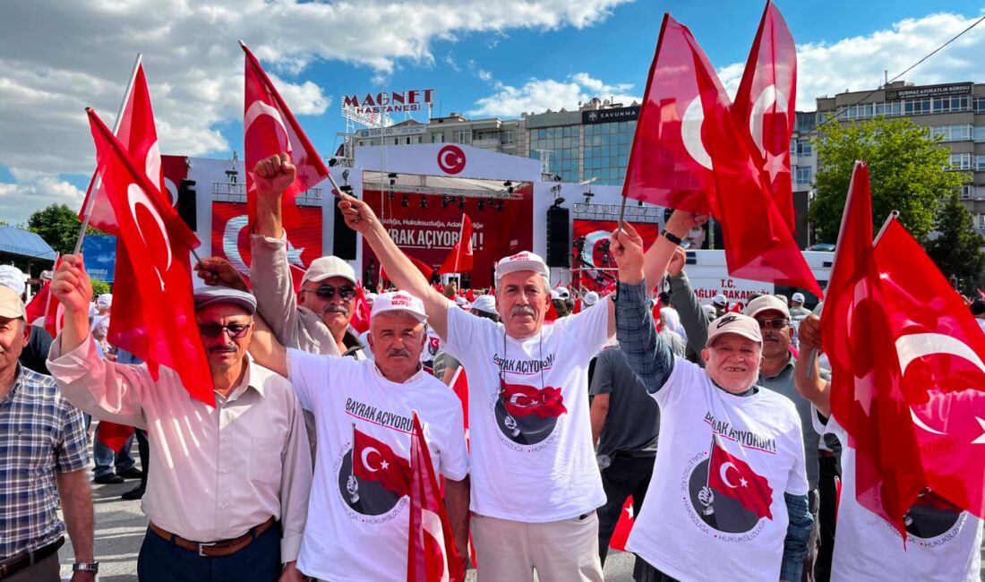 İYİ Parti Yerköy İlçe Başkanlığı tarafından organize edilen büyük Ankara