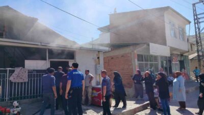 Keban ilçesinde, Fırat Mahallesi’nde bulunan bir müstakil evde meydana gelen