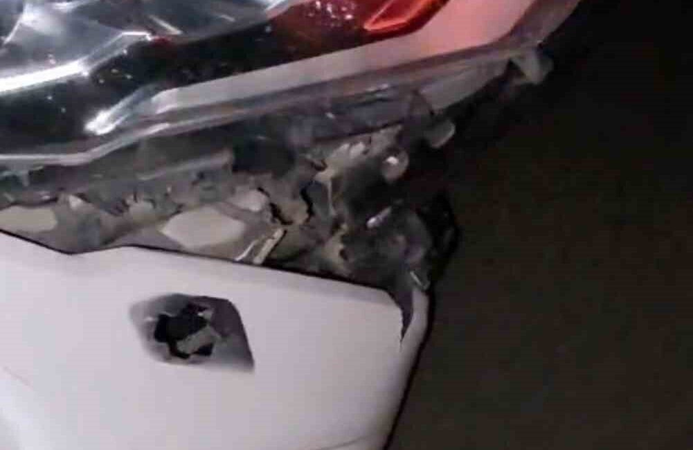Geç saatlerde Elazığ’da meydana gelen bir olayda, bir otomobilin aniden