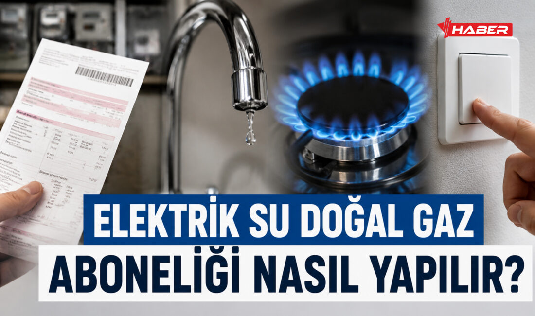Yeni bir eve taşınan ya da mevcut abonelikleri kendi üzerine