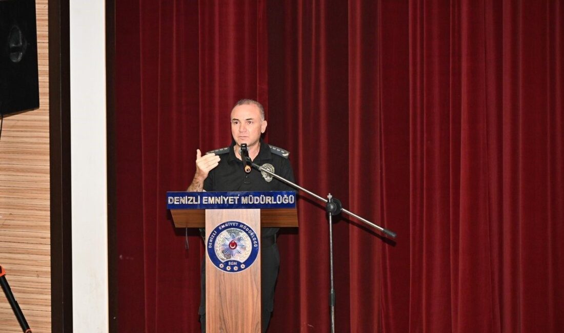 Denizli İl Emniyet Müdürlüğü tarafından düzenlenen uyuşturucu ve kumar bağımlılığı