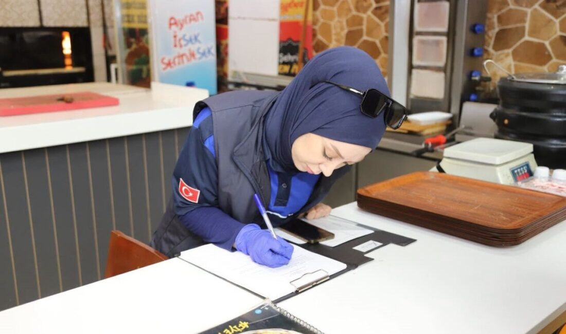 Erzincan Belediyesi Zabıta Müdürlüğü ekipleri, şehir genelindeki restoranlara yönelik denetimlerini