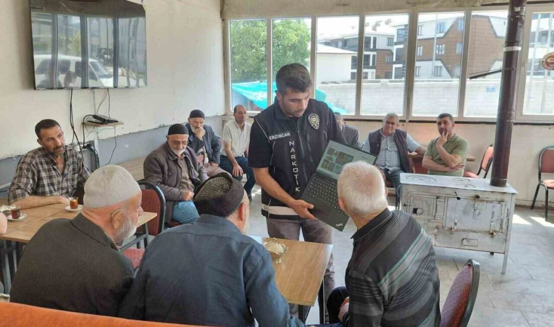 Erzincan İl Emniyet Müdürlüğü Narkotik Suçlarla Mücadele Şube Müdürlüğü tarafından