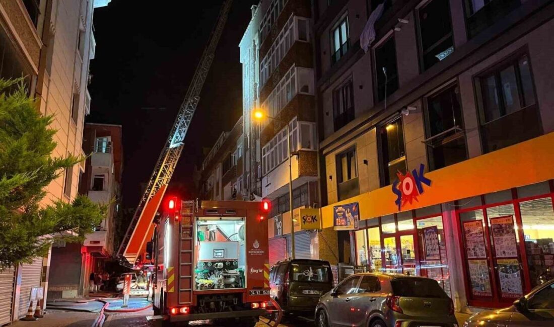 İstanbul’un Esenyurt ilçesinde bulunan 4 katlı bir binanın çatısında nedeni