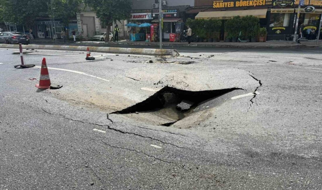 İstanbul’un Esenyurt ilçesinde, İstanbul Su ve Kanalizasyon İdaresi (İSKİ) tarafından