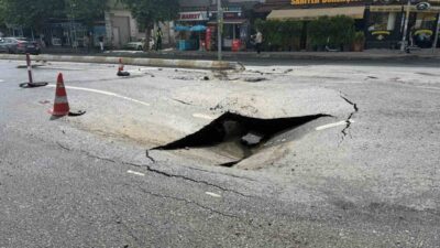 İstanbul’un Esenyurt ilçesinde, İstanbul Su ve Kanalizasyon İdaresi (İSKİ) tarafından