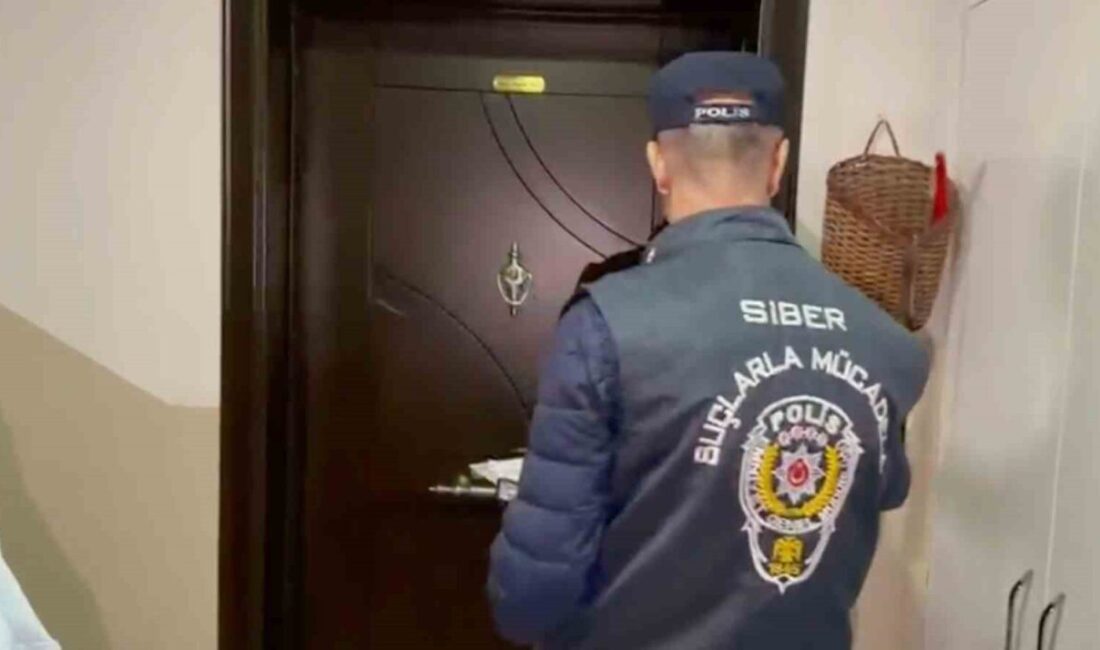 Eskişehir’de gerçekleştirilen bir siber suçlar operasyonunda, 16 şüpheli, yasa dışı