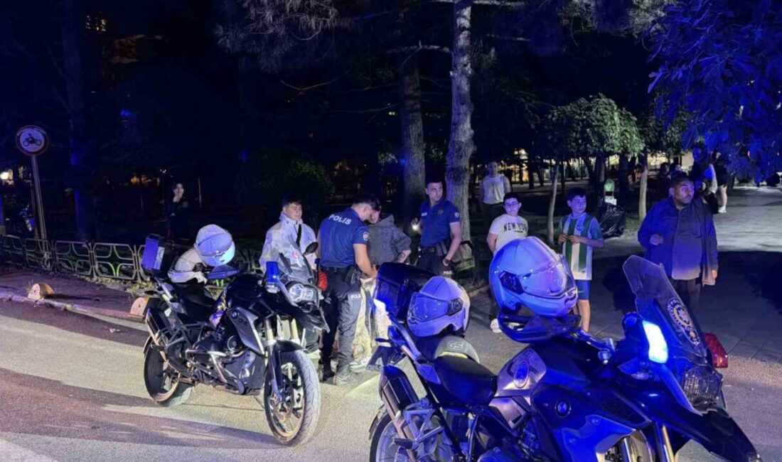 Eskişehir’de bir parkta alkol tüketen 3 kişi arasında çıkan anlaşmazlık