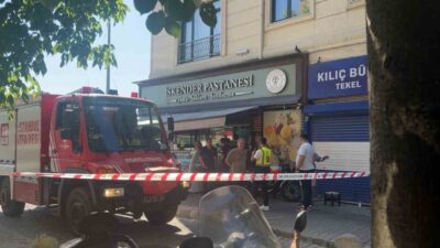 İstanbul’un Eyüpsultan ilçesinde bulunan bir pastanenin bodrum katındaki imalathanede çalışan