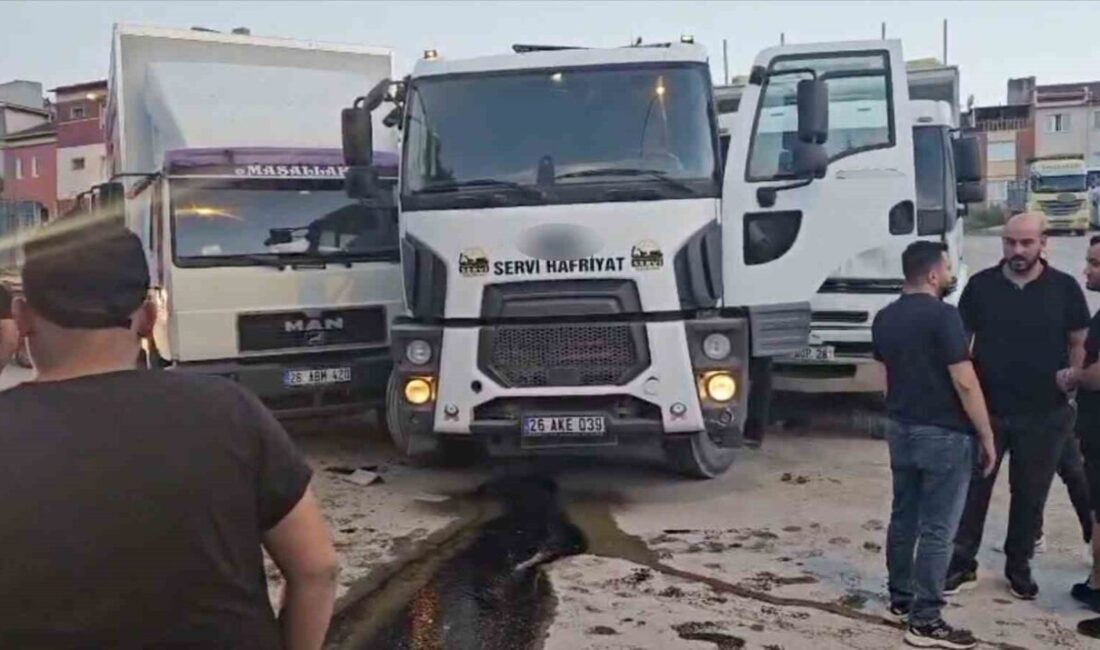Eskişehir’in Odunpazarı ilçesine bağlı Büyükdere Mahallesi Ercihan Sokak’ta, freni boşalan