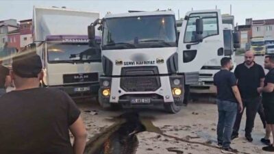 Eskişehir’in Odunpazarı ilçesine bağlı Büyükdere Mahallesi Ercihan Sokak’ta, freni boşalan