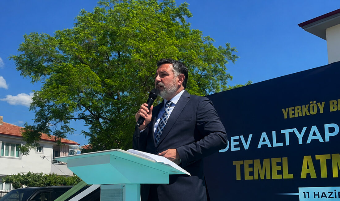 Yerköy Belediyesi tarafından hayata geçirilecek dev altyapı projesinin temel atma