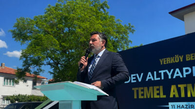 Yerköy Belediyesi tarafından hayata geçirilecek dev altyapı projesinin temel atma