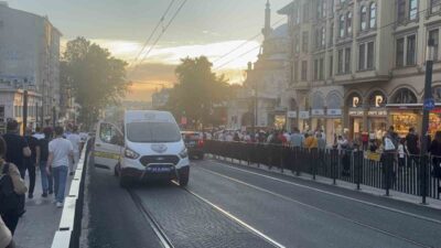 Fatih’te yaşanan acı olayda, raylara düşen 6 yaşındaki çocuk tramvay