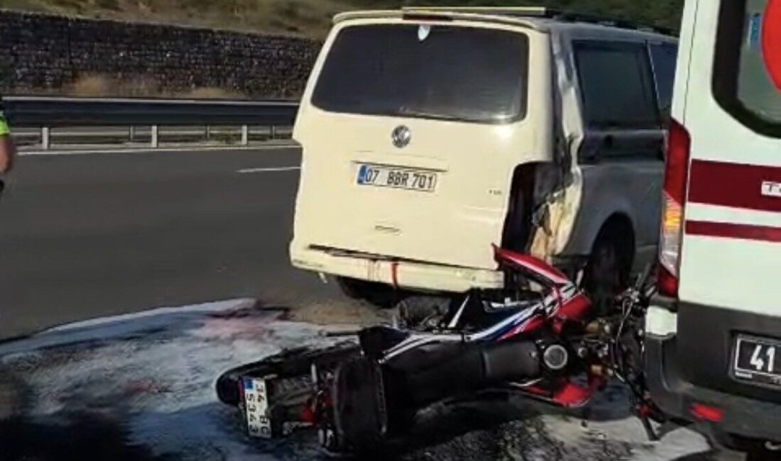 Kocaeli’nin İzmit ilçesinde, Kuzey Marmara Otoyolu’nda meydana gelen bir trafik
