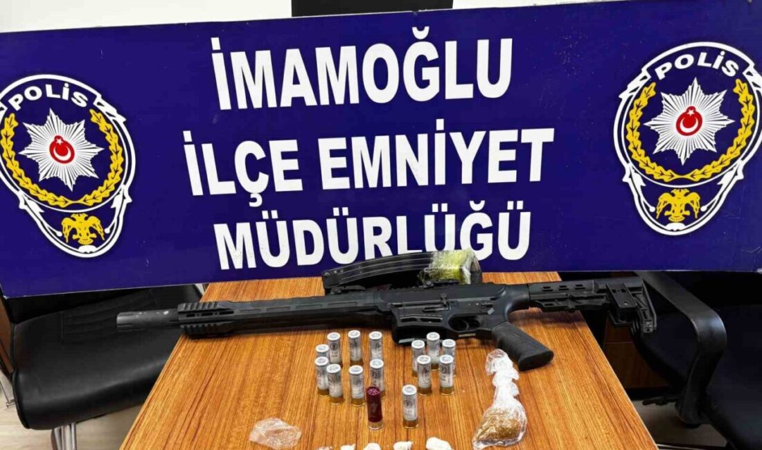 Adana’nın İmamoğlu ilçesinde uyuşturucu ve uyarıcı madde ticaretine yönelik yapılan