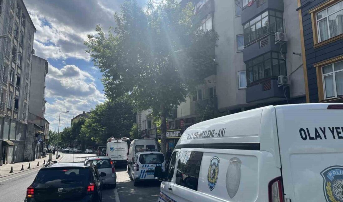 Çorlu, Tekirdağ’da bir apartman dairesinde komşuların gaz kokusu ihbarı üzerine