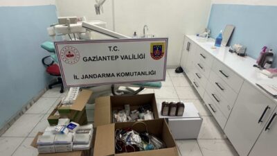 Gaziantep’te, jandarma ekipleri tarafından gerçekleştirilen operasyonda ruhsatsız olarak faaliyet gösteren