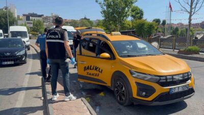 Gaziantep’te iki taksici grubu arasında yolcu konusunda çıkan anlaşmazlık sonucu
