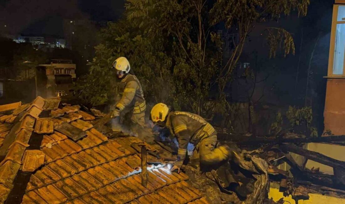 Gaziosmanpaşa ilçesinde gece saatlerinde bir gecekondu yangını meydana geldi. Yangın