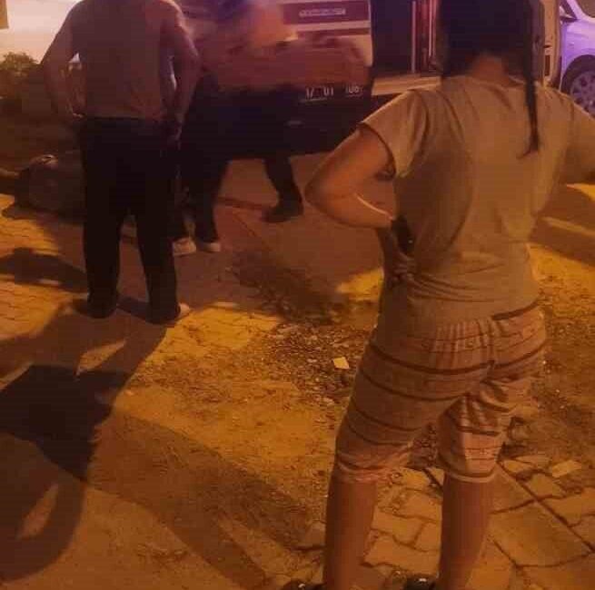 Gelibolu ilçesindeki bir apartmanın dördüncü katından düşen bir kişi ağır