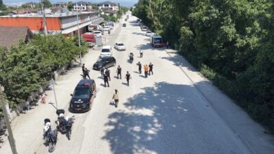 Düzce İl Emniyet Müdürlüğü, “Panter81” adlı tatbikatta, bir benzin istasyonuna