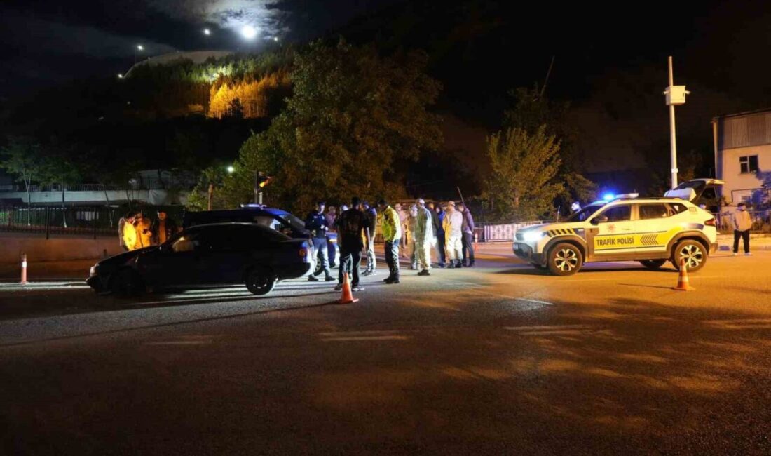Gümüşhane’de meydana gelen trafik kazasında, alkollü bir sürücü tarafından kullanılan