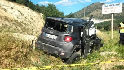 Malatya’nın Doğanşehir ilçesinde meydana gelen bir trafik kazasında 43 yaşındaki
