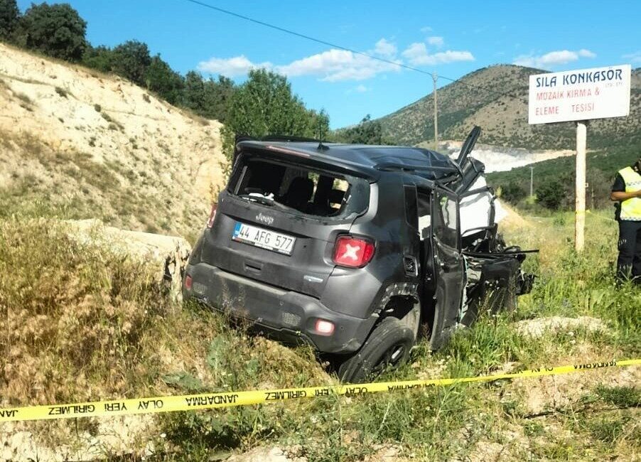 Malatya’nın Doğanşehir ilçesinde meydana gelen bir trafik kazasında 43 yaşındaki