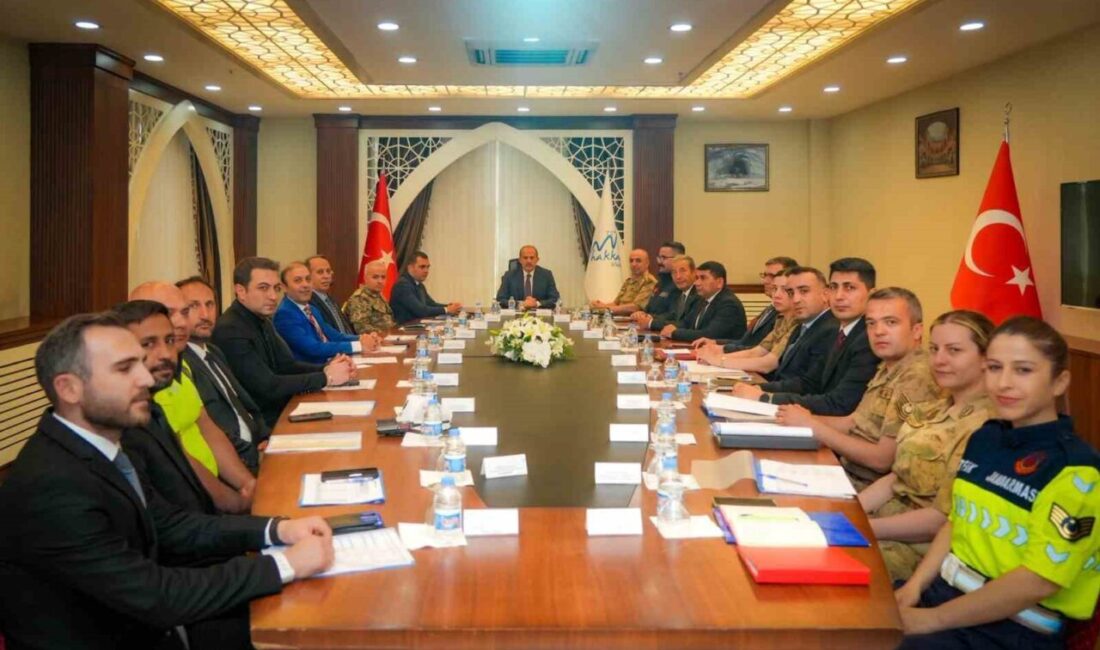 Hakkari’nin genelinde asayiş olaylarında yüzde 12’lik bir azalma yaşandı ve