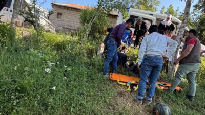 Hakkari’nin Şemdinli ilçesinde meydana gelen bir motosiklet kazasında bir kişi