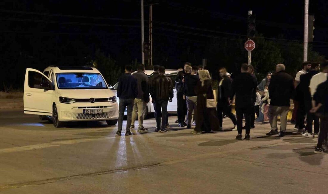 Muş’un Hasköy ilçesinde meydana gelen trafik kazasında şans eseri yaralanan