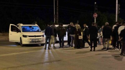 Muş’un Hasköy ilçesinde meydana gelen trafik kazasında şans eseri yaralanan